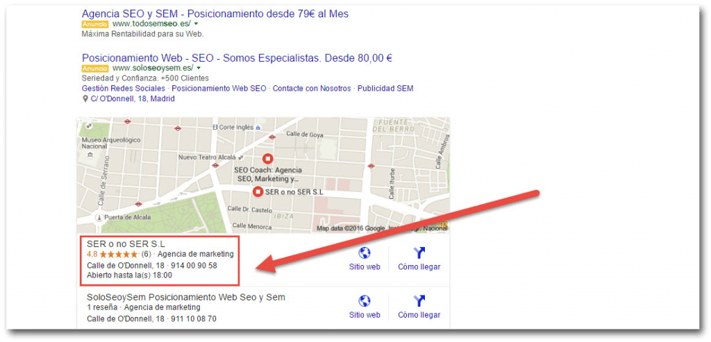 mi negocio google bussines
